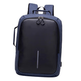 Maxbell Maxbell Waterproof Travel Backpack Tablet Laptop Bag with Charger Outdoor Bag Blue