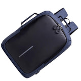 Maxbell Maxbell Waterproof Travel Backpack Tablet Laptop Bag with Charger Outdoor Bag Blue