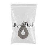 Maxbell Maxbell Flat Pear Metal Fishing Swivel Weights Fishing Pear Shape Sinker Brown