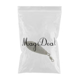 Maxbell Maxbell Fishing Alloy Sinker Drop Sinkers Swivel Leads Weight Plummet sand color