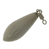 Maxbell Maxbell Fishing Alloy Sinker Drop Sinkers Swivel Leads Weight Plummet sand color