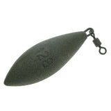 Maxbell Maxbell Lead Fishing Sinker Coated Weights Plummet Lure with Connector Swivel  Green