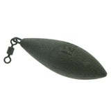 Maxbell Maxbell Lead Fishing Sinker Coated Weights Plummet Lure with Connector Swivel  Green