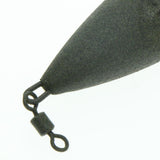 Maxbell Maxbell Lead Fishing Sinker Coated Weights Plummet Lure with Connector Swivel  Green