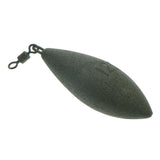 Maxbell Maxbell Lead Fishing Sinker Coated Weights Plummet Lure with Connector Swivel  Green