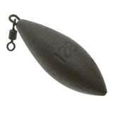 Maxbell Maxbell Lead Fishing Sinker Coated Weights Plummet Lure with Connector Swivel  Brown
