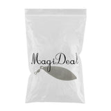 Maxbell Maxbell Lead Fishing Sinker Coated Weights Plummet Lure with Connector Swivel  Khaki