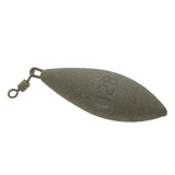 Maxbell Maxbell Lead Fishing Sinker Coated Weights Plummet Lure with Connector Swivel  Khaki
