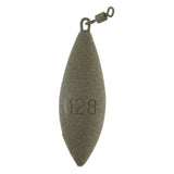 Maxbell Maxbell Lead Fishing Sinker Coated Weights Plummet Lure with Connector Swivel  Khaki