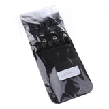 Maxbell Maxbell Hunting Archery Leather Arrow Quiver Pocket Holder Bag for 12 Arrow Black