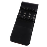 Maxbell Maxbell Hunting Archery Leather Arrow Quiver Pocket Holder Bag for 12 Arrow Black