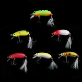 Maxbell Maxbell Crankbait Fishing Lure Baits 10.3g Popper Bait for Bass Pike Salmon Color A