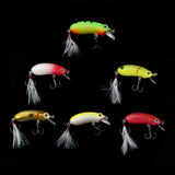 Maxbell Maxbell Crankbait Fishing Lure Baits 10.3g Popper Bait for Bass Pike Salmon Color A