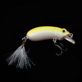 Maxbell Maxbell Crankbait Fishing Lure Baits 10.3g Popper Bait for Bass Pike Salmon Color A