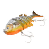 Maxbell Maxbell Multi Jointed Segmented Fishing Lures Jointed Swimbaits Crankbait  B