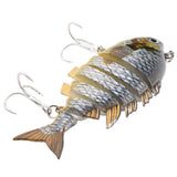 Maxbell Maxbell Multi Jointed Segmented Fishing Lures Jointed Swimbaits Crankbait  B