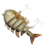 Maxbell Maxbell Multi Jointed Segmented Fishing Lures Jointed Swimbaits Crankbait  H