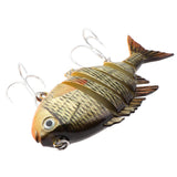 Maxbell Maxbell Multi Jointed Segmented Fishing Lures Jointed Swimbaits Crankbait  H