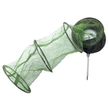 Maxbell Maxbell Foldable Crab Net Lobster Shrimp Fishing Trap Bait Pot Dip Net Cage 25x2cm