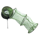 Maxbell Maxbell Foldable Crab Net Lobster Shrimp Fishing Trap Bait Pot Dip Net Cage 25x2cm