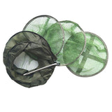 Maxbell Maxbell Foldable Crab Net Lobster Shrimp Fishing Trap Bait Pot Dip Net Cage 25x2cm