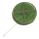 Maxbell Maxbell Foldable Crab Net Lobster Shrimp Fishing Trap Bait Pot Dip Net Cage 25x2cm