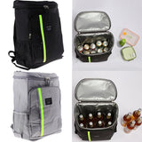 Maxbell Maxbell Cooler Backpack Waterproof Picnic Storage Tote Food Drink Storage Bag Black