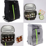 Maxbell Maxbell Cooler Backpack Waterproof Picnic Storage Tote Food Drink Storage Bag Black