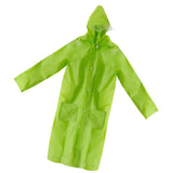 Maxbell Maxbell Emergency Rain Ponchos with Pockets Hood for Men Women Kids green-L