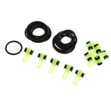 Maxbell Maxbell 10pcs Fishing Rod Hook Keeper Hook Holder                          Yellow