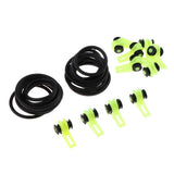 Maxbell Maxbell 10pcs Fishing Rod Hook Keeper Hook Holder                          Yellow