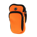 Maxbell Sport Arm Bag Water Resistant Mobile Phone Holder Gym Waistband Orange - Aladdin Shoppers