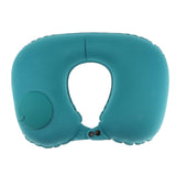Maxbell Inflatable U Shape Travel Pillow Neck Head Rest Support Cushion Blue