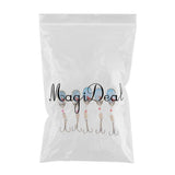 Maxbell Maxbell 5 Pieces Fishing Lures Spoon Metal Jig Baits Spinner Baits E