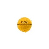 Maxbell Maxbell 30pcs/Pack Round Fishing Beads Eva Assorted Bead Hard Floating Ball Yellow