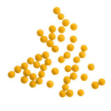 Maxbell Maxbell 30pcs/Pack Round Fishing Beads Eva Assorted Bead Hard Floating Ball Yellow