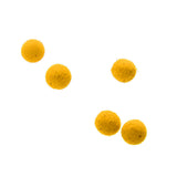 Maxbell Maxbell 30pcs/Pack Round Fishing Beads Eva Assorted Bead Hard Floating Ball Yellow
