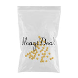 Maxbell Maxbell 30pcs/Pack Round Fishing Beads Eva Assorted Bead Hard Floating Ball Yellow