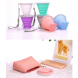 Maxbell Collapsible Travel Cup Retractable Silicone Cup for Camping Green - Aladdin Shoppers