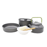 Maxbell Maxbell Outdoor Camping Cookware Set Cooking Utensils Picnic Cooking Pan Pot Set