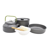 Maxbell Maxbell Outdoor Camping Cookware Set Cooking Utensils Picnic Cooking Pan Pot Set