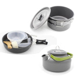 Maxbell Maxbell Outdoor Camping Cookware Set Cooking Utensils Picnic Cooking Pan Pot Set