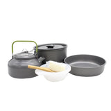 Maxbell Maxbell Outdoor Camping Cookware Set Cooking Utensils Picnic Cooking Pan Pot Set