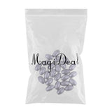 Maxbell Maxbell 25Pieces Premium Fishing Sinker Weights Olive Shape Lead Fishing Weights 40g