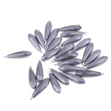 Maxbell Maxbell 25X Premium Fishing Sinker Weights Raindrop Shape Lead Fishing Weights 40g