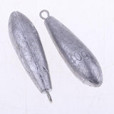 Maxbell Maxbell 25X Premium Fishing Sinker Weights Raindrop Shape Lead Fishing Weights 40g
