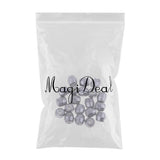 Maxbell Maxbell 20 Pieces Lead Sinkers Magnet Ring Pure Lead Fishing Lead Sinker Weights 25g