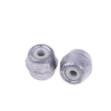 Maxbell Maxbell 20 Pieces Lead Sinkers Magnet Ring Pure Lead Fishing Lead Sinker Weights 25g