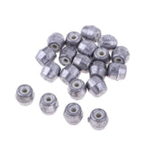Maxbell Maxbell 20 Pieces Lead Sinkers Magnet Ring Pure Lead Fishing Lead Sinker Weights 25g