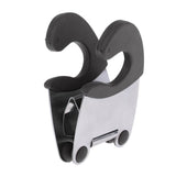 Maxbell Maxbell Stainless Steel Spoon Holder Pot Clip Scoop Clamp Tongs Holder Black